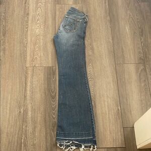 Ariat Blue Flare Wide Leg Jeans